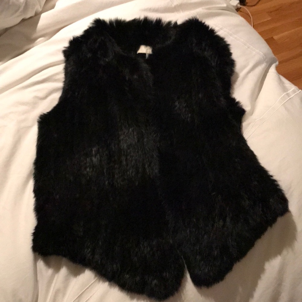 Joie rabbit fur vest